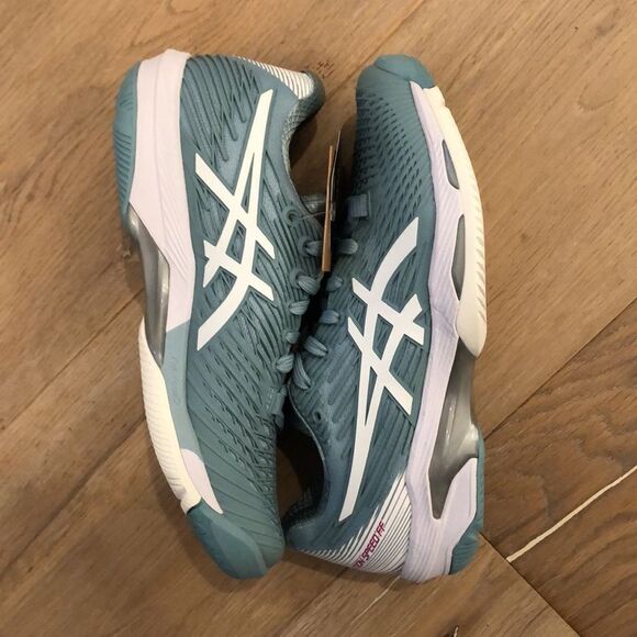 ASICS Women’s Solution Speed FF 2 Smoke blue/white (6.5) - Picture 4 of 5